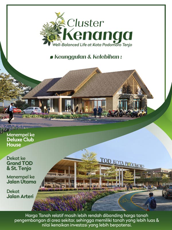 brosur cluster kenanga