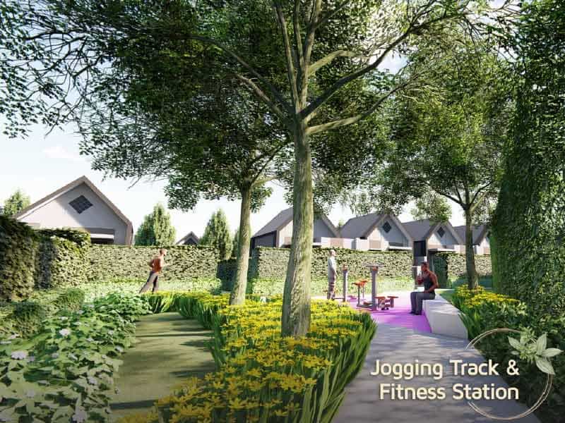 jogging track cluster citrus