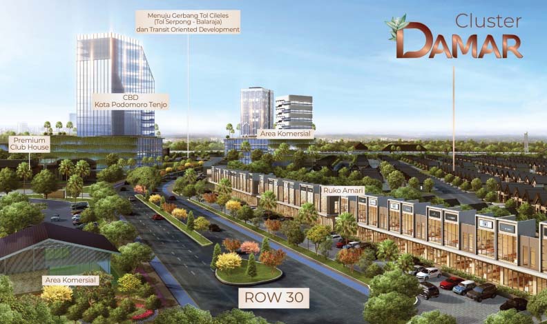 Cluster damar kota podomoro tenjo